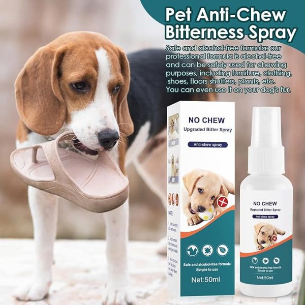 Spray de manzana amarga para perros: la formulación amarga deja un sabor poco atractivo en las superficies para ayudar a frenar los hábitos no deseados al disuadir a las mascotas de lamer, morder o masticar. Disuasorio amargo de larga duración: la fórmula antimasticable en aerosol para perros y gatos dura más que otros. Ideal para usar en la piel o en muebles del hogar, zapatos, plantas y otros artículos del hogar. Ayuda de entrenamiento: corrige el comportamiento de tu perro positivamente con esta eficaz ayuda de entrenamiento. No se necesitan gritos de enojo, usa la paciencia, la persistencia y las recompensas para romper los malos hábitos Seguro y profesional: la fórmula suave y libre de daños no deja manchas y es segura tanto para mascotas como para humanos. Evite rociar cerca de la nariz, los ojos y las heridas abiertas de la mascota Eficaz y seguro: se puede rociar de forma segura sobre telas, mesas, persianas, zócalos, cordones de polvo, zapatos, muebles, cables, carpintería, alfombras y muchas otras cosas que no quieres que tu perro mastique. Spray corrector de mascotas para perros, gatos y caballos. Use consistentemente hasta que se reduzcan los hábitos indeseables.