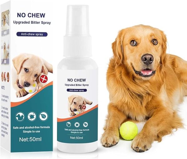 Spray de manzana amarga para perros: la formulación amarga deja un sabor poco atractivo en las superficies para ayudar a frenar los hábitos no deseados al disuadir a las mascotas de lamer, morder o masticar. Disuasorio amargo de larga duración: la fórmula antimasticable en aerosol para perros y gatos dura más que otros. Ideal para usar en la piel o en muebles del hogar, zapatos, plantas y otros artículos del hogar. Ayuda de entrenamiento: corrige el comportamiento de tu perro positivamente con esta eficaz ayuda de entrenamiento. No se necesitan gritos de enojo, usa la paciencia, la persistencia y las recompensas para romper los malos hábitos Seguro y profesional: la fórmula suave y libre de daños no deja manchas y es segura tanto para mascotas como para humanos. Evite rociar cerca de la nariz, los ojos y las heridas abiertas de la mascota Eficaz y seguro: se puede rociar de forma segura sobre telas, mesas, persianas, zócalos, cordones de polvo, zapatos, muebles, cables, carpintería, alfombras y muchas otras cosas que no quieres que tu perro mastique. Spray corrector de mascotas para perros, gatos y caballos. Use consistentemente hasta que se reduzcan los hábitos indeseables.