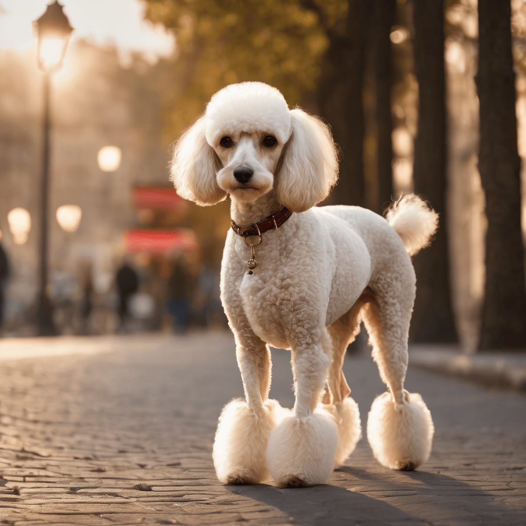 French Poodle o caniches