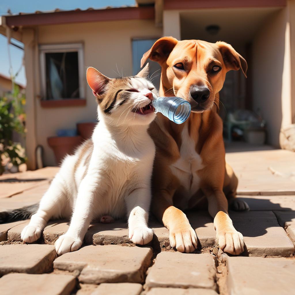 Como evitar y que es el golpe de calor para nuestras mascotas como son los perros y gatos.